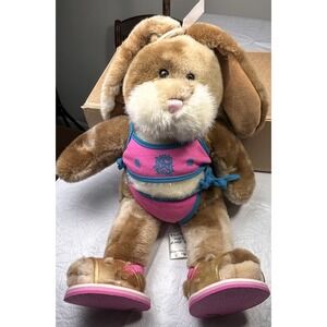 Vtg 2002 Build‎ A Bear Soft plush Bunny NWT rare Limited Edition retired Stuffed